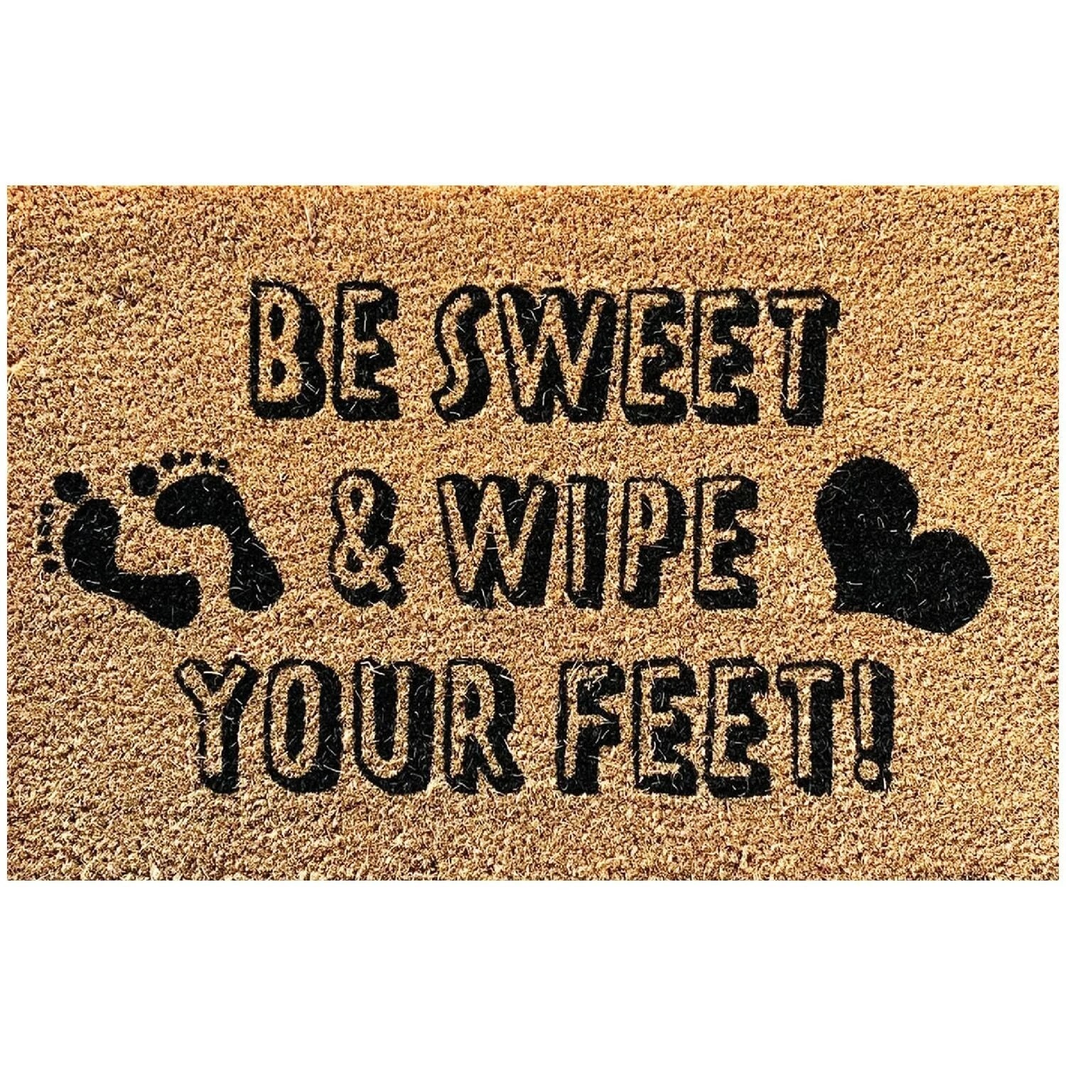 Be Sweet Coir Door Mat – Welcome mat 40x60cm
