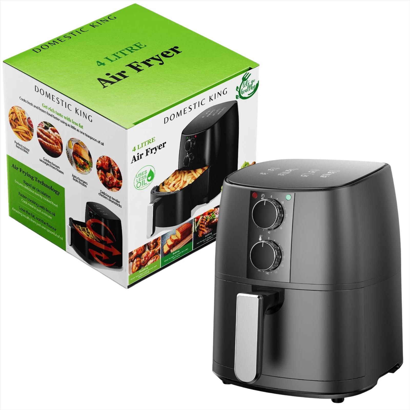 Domestic King 4L Air Fryer DK18056